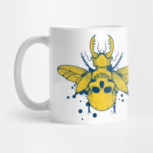 Yellow beetle Mug